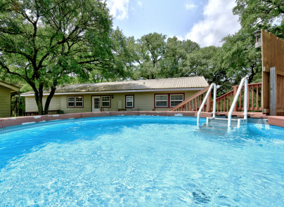 Pool at Hills Haven in Wimberley Texas