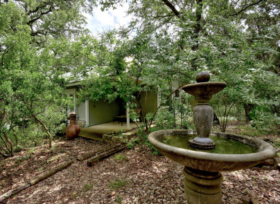 fountain at Mystic Suites in the Texas Hill Country