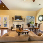 Living Room in La Grotta Messina Inn Wimberley Texas Hill Country Hotel