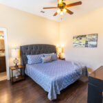 King Bedroom in La Grotta Messina Inn Wimberley Texas Hill Country Hotel