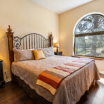 King Bedroom of La Grotta Messina Inn Wimberley Texas Hill Country Hotel
