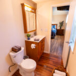 Hideout at Hills Haven Wimberley Texas Hill Country Vacation Rental bathroom
