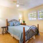 Queen Bedroom at Hideout at Hills Haven Wimberley Texas Hill Country Vacation Rental